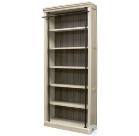 Toulouse Aged Chateau White 94" Tall Bookcase