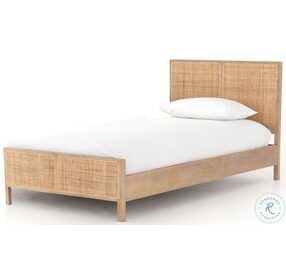 Sydney Natural Twin Panel Bed