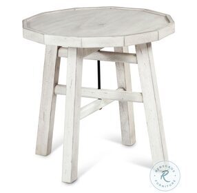 Paisley Alabaster End Table