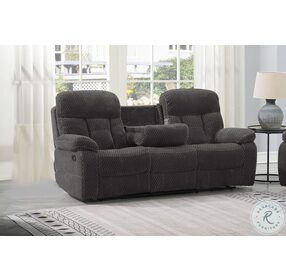 Bravo Charcoal Dual Reclining Sofa