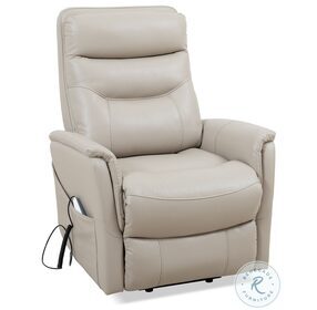 Gemini Softy Ivory Lift Power Recliner with Articulating Headrest
