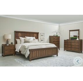 Seneca Classic Cherry Panel Bedroom Set