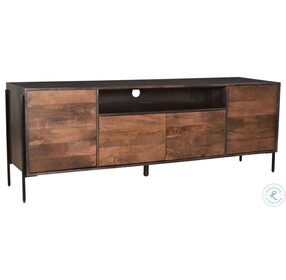 Tobin Charcoal And Light Brown TV Stand