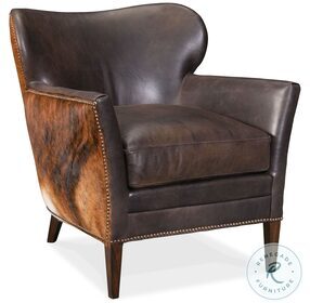 Kato Hu Espresso Leather Club Chair