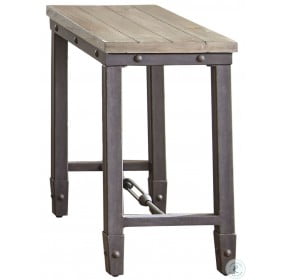 Jersey Natural Tobacco Chairside Table