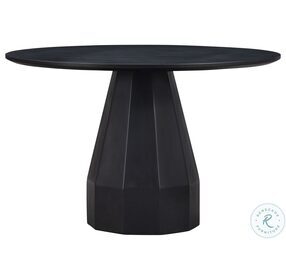 Templo Black Outdoor Dining Table