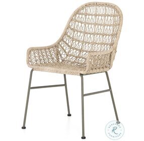 Bandera Vintage White Outdoor Dining Chair