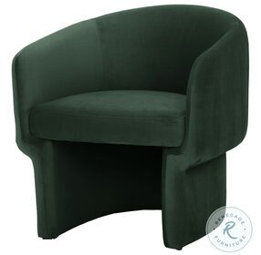Franco Green Accent Chair