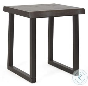 Jennings Cherry And Ebony Live Edge End Table