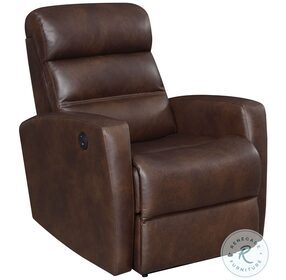 Coltrane Steamboad Drift Leather Power Recliner