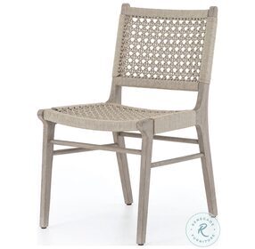 Delmar Gray Outdoor Dining Chair