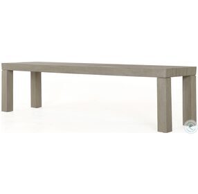 Sonora Weathered Grey Outdoor 72" Dining Bench