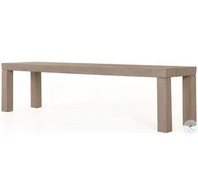 Sonora 72" Brown Outdoor Dining Bench