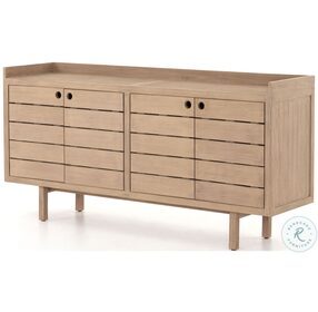 Lula Washed Brown Outdoor Sideboard