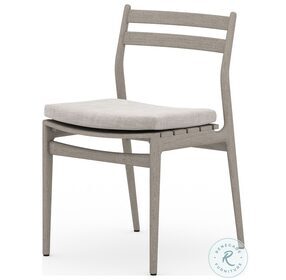 Atherton Gray And Stone Outdoor Dining Chair