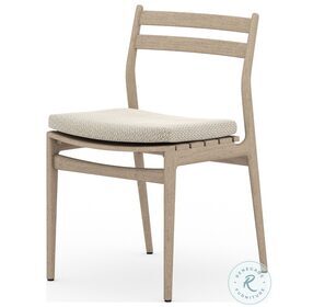 Atherton Brown And Sand Outdoor Dining Chair
