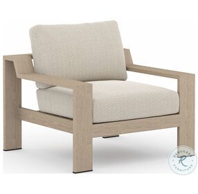 Monterey Faye Sand And Washed Brown Outdoor Chair