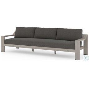 Monterey Gray And Charcoal Outdoor Sofa