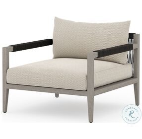 Sherwood Grey And Faye Sand Outdoor Chair