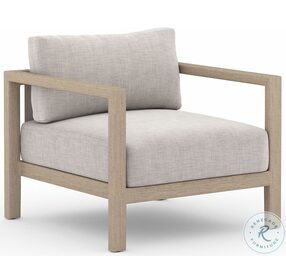 Sonoma Stone Grey And Washed Brown Outdoor Chair