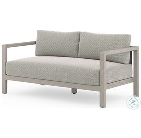 Sonoma Grey And Faye Ash Outdoor Loveseat