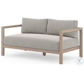 Sonoma Brown And Faye Ash Outdoor Loveseat