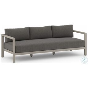 Sonoma Charcoal And Weathered Grey Outdoor Sofa
