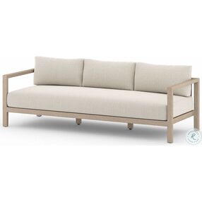 Sonoma Brown And Faye Sand Outdoor Sofa