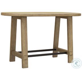 Catalina Distressed Light Wood Bar Table