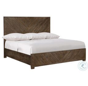 Logan Square Sable Brown Queen Panel Bed