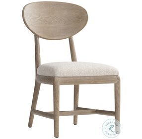 Aventura Beige Curved Back Side Chair
