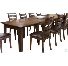Kona Brushed Rasin Ultra Extendable Dining Table