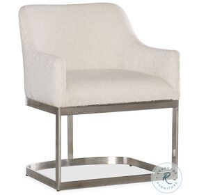 Modern Mood Cream Upholstered Arm Chair