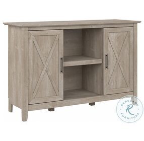Key West Washed Gray Door Accent Cabinet