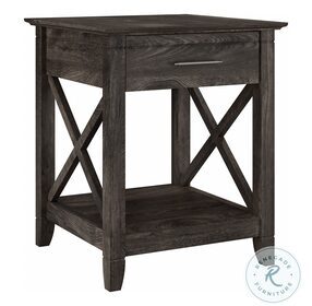 Key West Dark Gray Hickory End Table