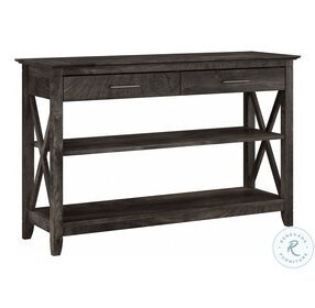 Key West Dark Gray Hickory Console Table