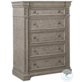 Kingsbury French Gray 6 Drawer Chest