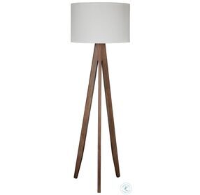 Dallson Medium Brown Floor Lamp