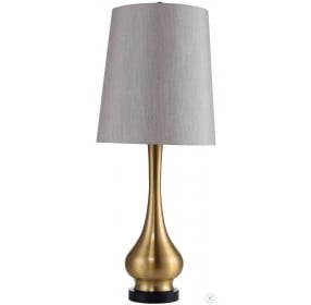 Lia 13" Gold Table Lamp