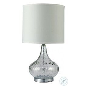 Donna Clear 15" Table Lamp
