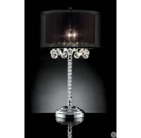 Ivy Silver Table Lamp