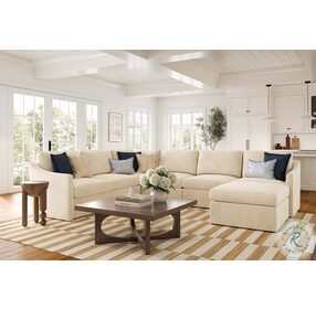 Aiden Beige Modular Large Chaise Sectional