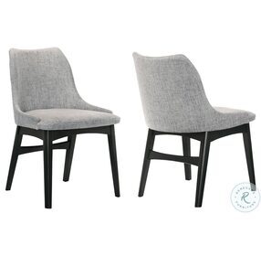 Azalea Gray Side Chair Set of 2