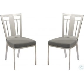 Cleo Gray Dining Chair Set of 2