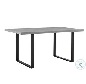 Fenton Gray And Black Dining Table