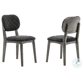 Katelyn Midnight Open Back Dining Chair Set of 2