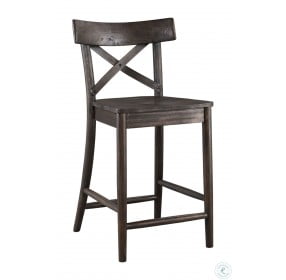 Calhoun Dark Brown 24" Counter Height Chair