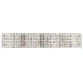 Ollie Chrome And Clear Crystals 4 Light Wall Sconce