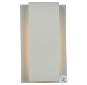 LDOD4033S Raine Silver Rectangle Outdoor Wall Light