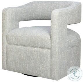 Lexy Spa Upholstered Swivel Accent Chair